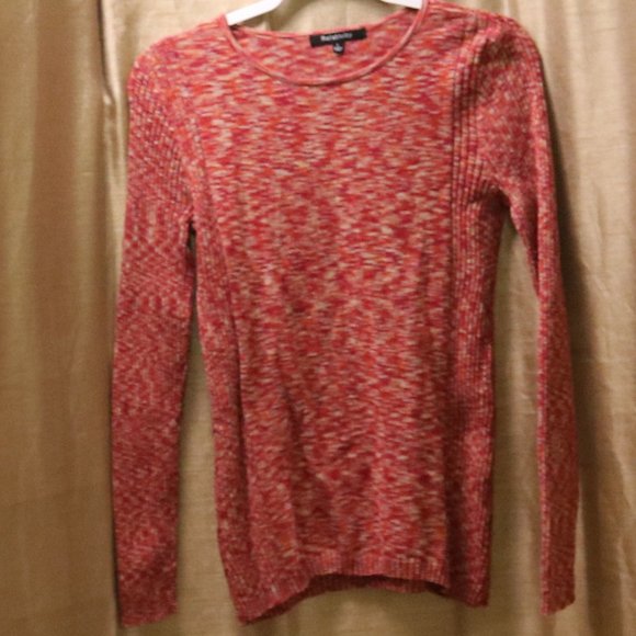 Relativity Spacedye  Striped Ribbed Sweater #307 - Picture 1 of 5